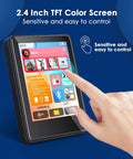 Bluetooth MP3 Player With Built-In Speaker For Kids showing 2.4 inch TFT color screen with touch control