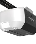Half Horsepower Chain Drive Smart Garage Door Opener With Battery Backup And One Bulb Lighting Quiet DC Motor And MyQ Connectivity