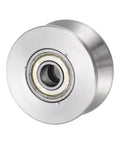 V-Groove Track Wheel 1.89-Inch 201 Stainless Steel Sliding Gate Rollers With Double Bearings for inverted track systems