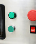 Control panel buttons for Heavy Duty Automatic Desktop Liquid Filler Quad Head Magnetic Pump with 110V setup.