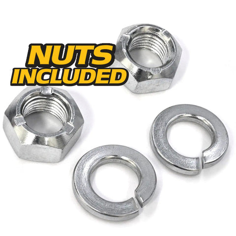 Left Hand Adjustable Steering Drag Link For Ariens Mowers And Lawn Tractors Built Tough With 360 Degree Crimp 50 Percent Stronger 4130 Steel With Zinc Coating Dust Cap Included Improves Wheel Alignment And Stops Grass Tearing, nuts included