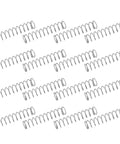 50 Pcs 304 Stainless Steel Compression Springs 0.6mm Wire Diameter 8mm Outer Diameter 40mm Free Length Tiny Pen Springs