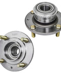 Rear Wheel Bearing Hub Assembly For 2002 2003 2004 2005 2006 Mitsubishi Lancer Two Piece Hub And Bearing Set With Four Bolt Pattern ABS