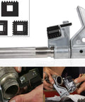 Universal Outside Thread Chaser And Metric Die Set For Thread Repair Tool Three Dies Restore Damaged Threads Fast No Fancy Gear