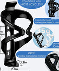 Two Pack Bike Water Bottle Holders For Road And Mountain Bikes Universal Bottle Cage Set With Rust Proof Stainless Steel Screws And Tool Easy To Install