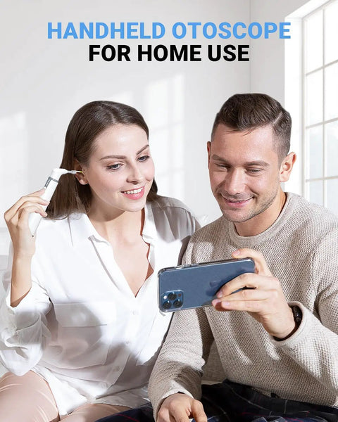 Ultra Thin 3.9mm Ear Otoscope Camera With Light For HD Ear Inspection At Home Kid And Adult Friendly Movement Sensitive Clear Inside View Safe Easy Peasy Ear Checks And Ear Health Tool, handheld use