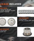 Package components of Gen 3 LS V8 Timing Chain Kit Beefed-Up Performance For 4.8L 5.3L 6.0L Engines Fits LS1 LS6 LS2 LS3 L59 L96