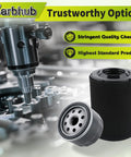 Tough As Nails Air And Oil Filter No Sweat Swap Kit for Mtd Troy Bilt Cub Cadet Craftsman, quality filters shown on machinery