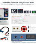 Display panel and controls of Beast Power Battery Spot Welder And Milliohm Meter For LiFePO4 Packs 42000W 7000A Heavy Duty Welding Machine
