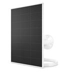 Sun Powered Solar Panel Charger For Wireless Cameras And Floodlights, Weather Resistant Easy Install, 8 Foot Cable With 360 Degree Rotation