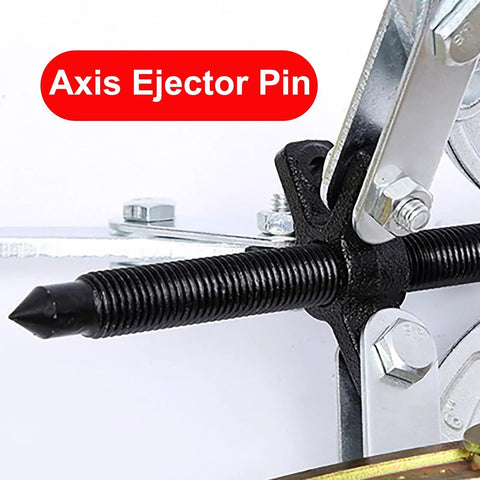 28 Inch Heavy Duty Three Jaw Bearing Puller Built Like A Tank with Axis Ejector Pin for easy component removal.