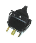 Heavy Duty SPDT Paddle Switch On Off On 10A At 250VAC And 15A At 125VAC Three Quarters HP Black Paddle Toggle For DIY Projects Home Wiring And Power Tools For Gearheads, black paddle switch with brass terminals