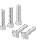 Hammer Head T Slot Bolts Set M5 X 20mm For 2020 Series Aluminum Extrusion Profiles Drop In Screw Studs Carbon Steel Nickel Plated