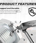 Rear Differential Drain Plug Kit With Two Washers Magnetic Drain Plug Replacement for OEM 90431 18057 highlighted features