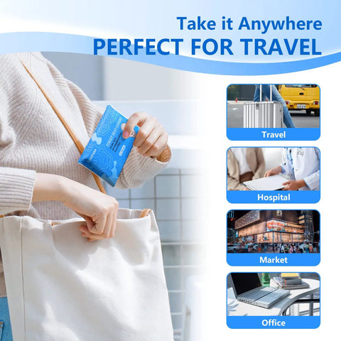 Top Shelf Travel Toilet Seat Covers 60 Pack Flushable Biodegradable Disposables For Road Trips Camping Flights And Public Restrooms Universal Fit Hygiene Must Have Real Deal Gear