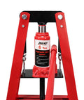 6-Ton Benchtop Hydraulic A-Frame Shop Press With Press Plates For Metal Bending And Straightening, front view