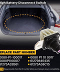 High Voltage Pyro Fuse Actuator Battery Disconnect Switch Heavy Duty Fix Fit For BMW i4 iX iX3 i7 i5 X5 X6 XM 2021 2026 in trunk setting.