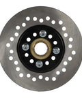 Brake disc from 32 Inch Complete Go Kart Rear Axle Kit With 5 Inch Wheels Front Steering Assembly Brakes 420 Sprocket And Seat For DIY Go Kart ATV Quad Trike Buggy Build