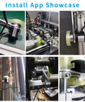 Beefy Aluminum Alloy Encoder Bracket With Movable Sliding Mount And 20mm Aperture For OVW Encoder Frame in automation setup