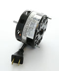 Packard 3.3-inch vent fan motor, direct replacement for Nutone/Broan, black metal housing.