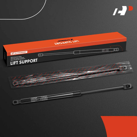 Box and packaging of Front Hood Lift Supports Two Piece Set For Porsche Cayenne 2015 2016 2017 2018 Left And Right Shock Struts