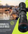High Power 420 To 1600mm F8.3 HD Manual Telephoto Zoom Lens For EOS Cameras Ideal for Sports and Wildlife Shots in Outdoor Use