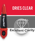 Light Activated Instant Glue Two Pack Clear 5 Gram Each Quick Cure In Ten Seconds With Included Light packaging and pen