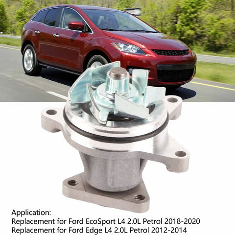 Premium Engine Water Pump Compatible With Ford EcoSport Escape Explorer Fusion Transit Connect Coolant Circulation Replacement LF5215100 For 2.0L 2.3L 2.5L Vehicles 2001-2020 Reliable Cooling Performance