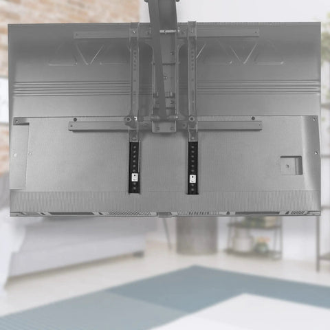 Heavy duty Vertical Vesa Extender Bracket And Adapter Plate For Low Profile Televisions Compatible With Ceiling Mounts.