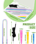 Drawstring Threader Tool Set For Hoodies Jackets And Pants A 16 Piece Kit With Metal Threaders Loop Turner Hooks Bodkin Tweezers Flexible Plastic Threaders And Flat Elastic Threaders For Easy Cord And Drawstring Threading