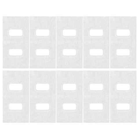 10 Pcs Vertical Blind Repair Clip Set With Clear Tabs Replacement For Quick DIY Fixes At Home Or Office Durable Slats Clips
