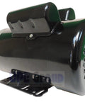 Bulletproof Replacement For 3 Hp Electric Motor Fits 3450 And 3600 Rpm Single Phase 56C Frame Tefc 230 Volt Gear side view showing TEFC casing.