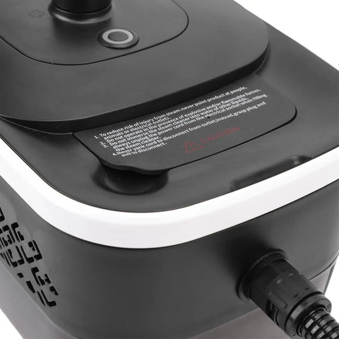 Close-up of the control panel and power cord on the High Temperature Steam Cleaner With 6 Levels And 1250ml Tank, 6.56Ft Hose, US Plug 110V