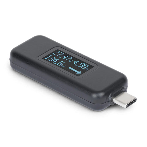 USB C Power Tester And Digital Multimeter Bi Directional Voltage And Current Meter 240W PD EPR Cable Port Tester with display