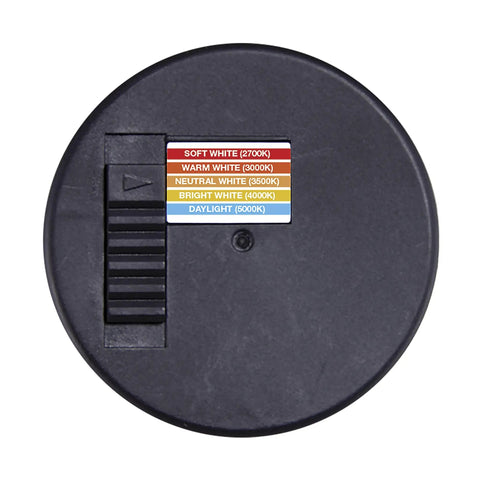 Color Selectable LED Downlight Retrofit Kit For Recessed 5 To 6 Inch Can Lights 9W Dimmable 120V switch selector view