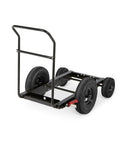 Rugged All Terrain Undercarriage With Flat Free Tire Portable Engine Move Cart for heavy duty jobsite use on rough surfaces