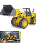 Large Wheeled Loader Heavy Duty Construction Metal Bulldozer Toy For Kids Outdoor Sandbox Car Toys Birthday Gift For Toddler