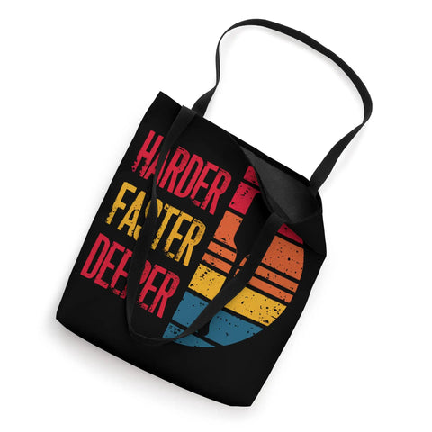 Dragon Boat Paddler Tote Bag For Dragonboating Teams And Paddlers Durable Everyday Carryall For Practice Races And Festivals With Harder Faster Deeper Motto