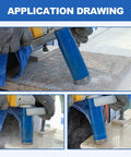 Diamond Core Drill Bits One And Three Eighths Inch 35mm Dry Hole Saw With Side Protection used on granite and marble