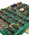 Used PCB IR Board Assembly 16 001 8 For Electronic Projects, 12 By 11 By 4 Inches, 1.67 Lb, Tested And Working, Great For Repairs And Replacements, Or Pro Builds, Compact Workhorse For Custom PCB Setups. green PCB board assembly with chips and connectors