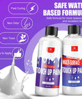 White Multi-Surface Touch Up Paint Pen Set 7oz No Fuss Glossy And Matte Quick Dry Odorless Waterproof Formula For Fixing Chips And Scratches