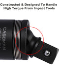 Three Quarter Inch Drive Impact Universal Joint Built Tough From CR MO Steel With Flexible Radius Corner Design, close-up