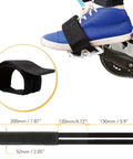 1 Pair Bike Pedal Straps For Fixed Gear, Mountain And Road Bikes Durable Nylon Toe Clips With Adjustable Straps On Bike Pedal