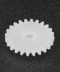 20 Piece Plastic Worm Gear Set 24 Teeth Model 242A Reduction Gear For RC Cars Robots And Micro Motors Durable Crown Gear Combo