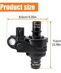 Coolant Water Control Valve Compatible With Toyota Avalon 2020 To 2021 Camry 2018 To 2023 Rav4 2019 To 2022 Bypass Valve dimensions with size indicators.