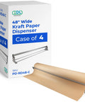 Shop Favorite 48 Inch Kraft Paper Dispenser With Smooth Cut Blade Reinforced Steel Countertop Holder For Butcher Paper And Wrap Rolls Kitchen Workhorse Top Tier Gear Set Pack Of Four with kraft paper roll.