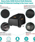 Universal Waterproof Ride On Car Cover Large 420D Heavy Duty Toy Car Cover For Power Wheels Jeep And Toddler Electric Vehicles All Season Protection With 3 Reflective Strips shown in use