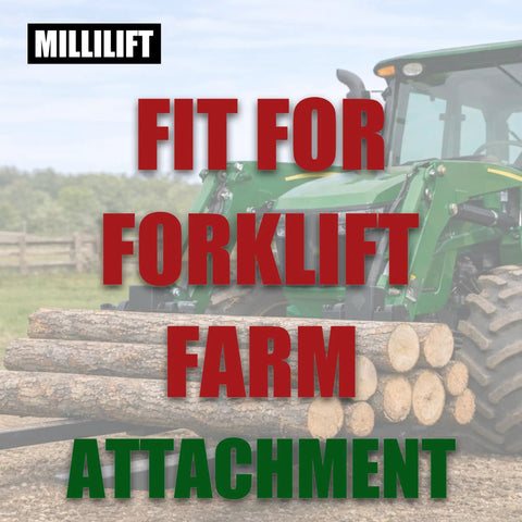 Built Like A Tank Job Site Ready Straight Up Heavy Duty Workhorse Sixty Inch Forged Pallet Fork Blades 4400 Lb Capacity ITA Class II Hook Style Replacement Forks For Forklifts Skid Steers And Tractor Loaders Pair with logs and tractor loader.