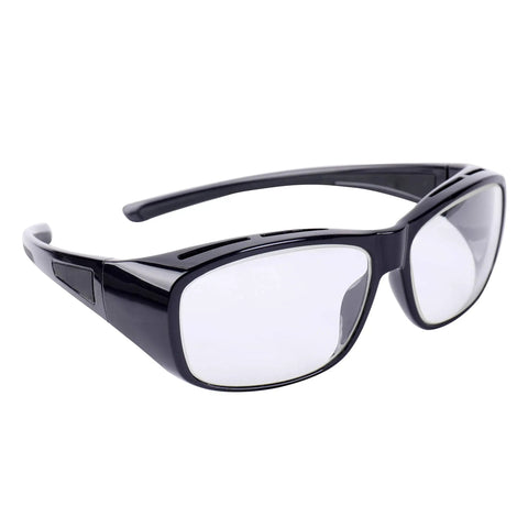 Lead Glass X-Ray Safety Glasses With 0.75mm Pb Lenses, Fog Free AR Coated Eyewear, Pro-Grade Comfort Nylon Frame, side view
