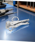 Adjustable Welding Clamp Pliers With Wide Flat Duckbill For Auto Body Sheet Metal Repair And Vehicle Maintenance